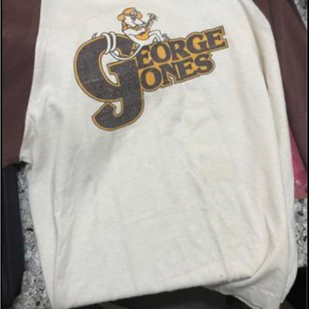 George Jones Still Doin Time tour t shirt 1982